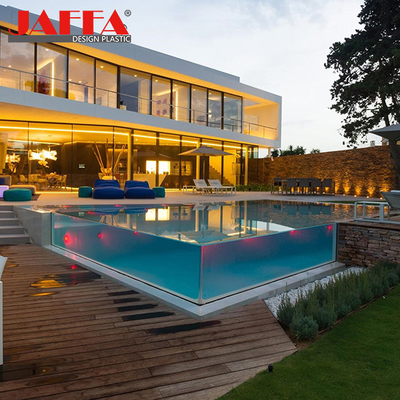 quality Custom Explosion Proof Acrylic Infinity Pools Kolam renang acrylic infinity factory